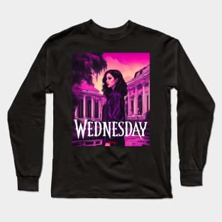 Wednesday artwork Future Long Sleeve T-Shirt